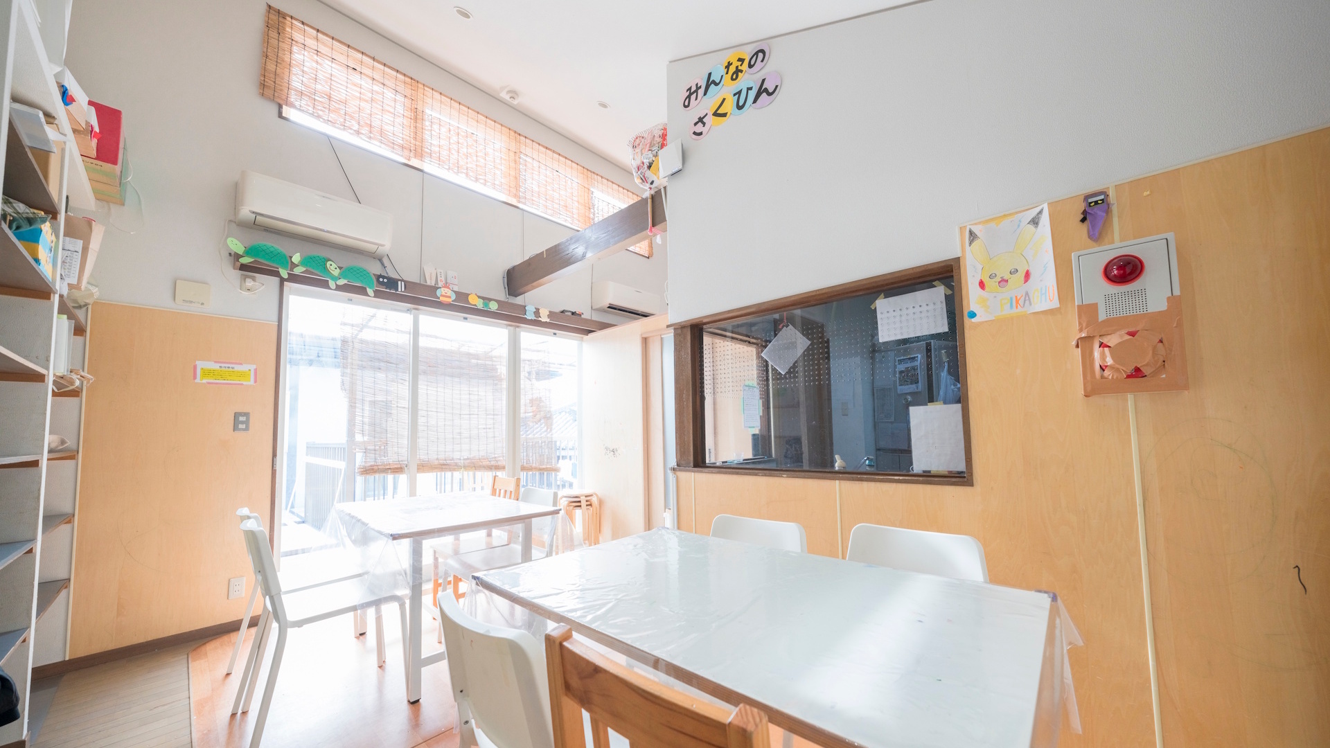 堺市北区の放課後等デイサービス(放デイ)VIVO HOUSEアンツの多目的室
